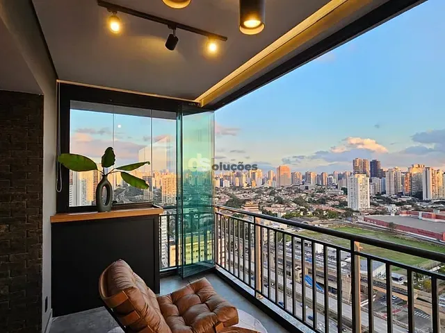 Apartamento 1 quarto e 2 banheiros, para alugar, no bairro Cidade Monções em São Paulo