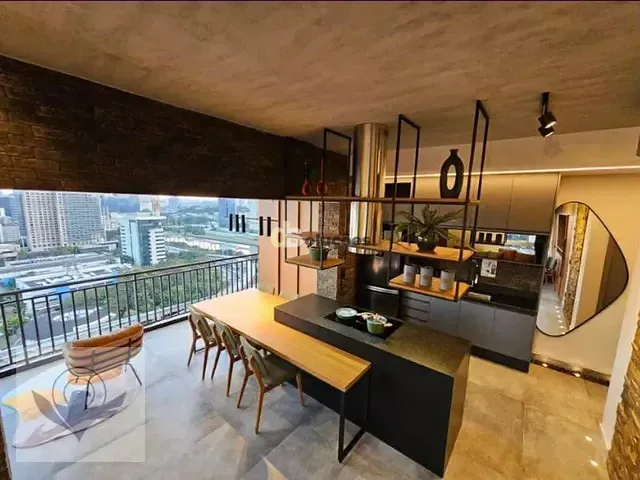 Apartamento 1 quarto e 2 banheiros, para alugar, no bairro Cidade Monções em São Paulo