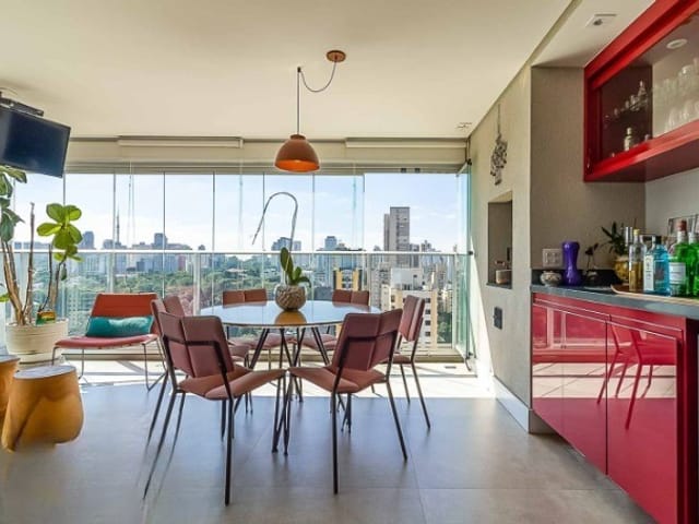 Apartamento com 90m² 2 quartos e 2 banheiros, à venda, no bairro Pinheiros em São Paulo