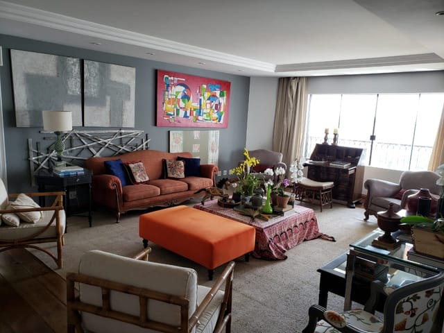 Foto do Apartamento - Apartamento para locação, com 310m² - 3 suites 3 salas 4 vagas condominio club 5 Banheiros - Santo Amaro, São Paulo, SP. | Paulista Imóveis