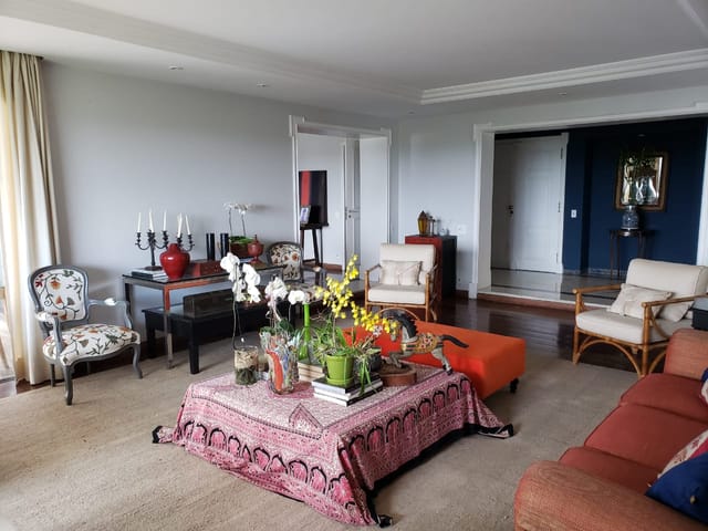 Foto do Apartamento - Apartamento para locação, com 310m² - 3 suites 3 salas 4 vagas condominio club 5 Banheiros - Santo Amaro, São Paulo, SP. | Paulista Imóveis