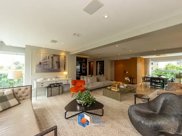 Apartamento com 198m² 3 quartos e 5 banheiros, à venda, no bairro Chácara Klabin em São Paulo