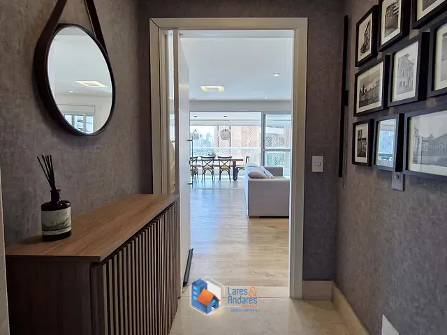 Apartamento com 164m² 3 quartos e 5 banheiros, à venda, no bairro Brooklin em São Paulo