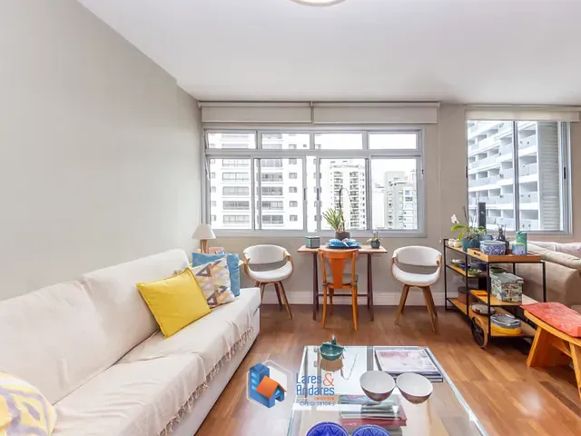 Apartamento com 129m² 2 quartos e 3 banheiros, à venda, no bairro Jardim Paulista em São Paulo