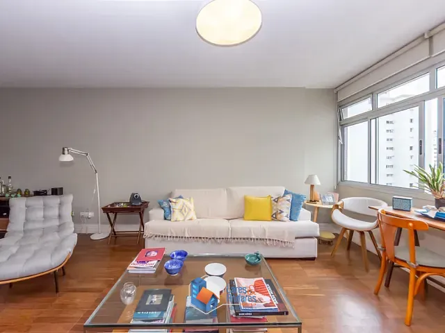 Apartamento com 129m² 2 quartos e 3 banheiros, à venda, no bairro Jardim Paulista em São Paulo