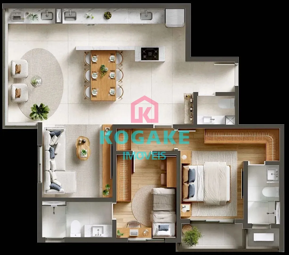 Apartamento, 3 quartos, 87 m² - Foto 9