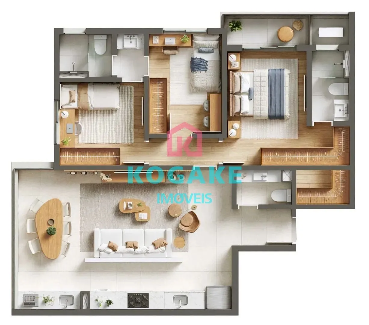 Apartamento, 3 quartos, 87 m² - Foto 10