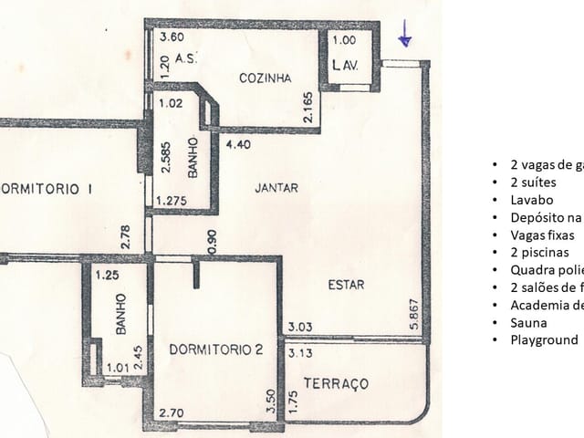Apartamento com 98m² 2 quartos e 3 banheiros, à venda, no bairro Vila Andrade em São Paulo