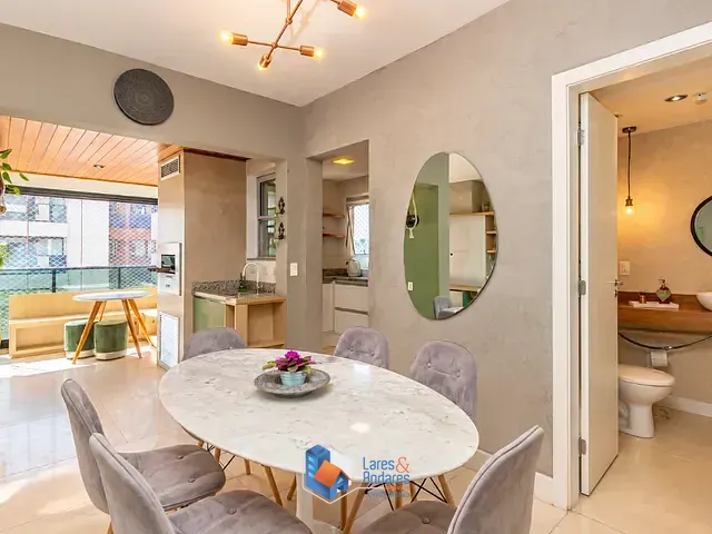 Apartamento com 82m² 2 quartos e 3 banheiros, à venda, no bairro Jardim Caravelas em São Paulo
