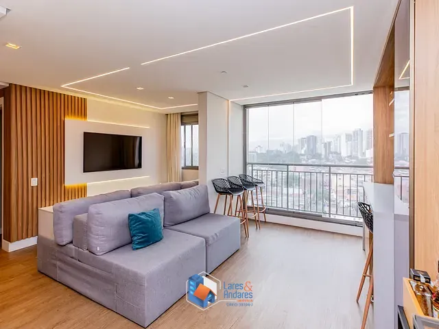 Apartamento com 71m² 2 quartos e 2 banheiros, à venda, no bairro Santo Amaro em São Paulo