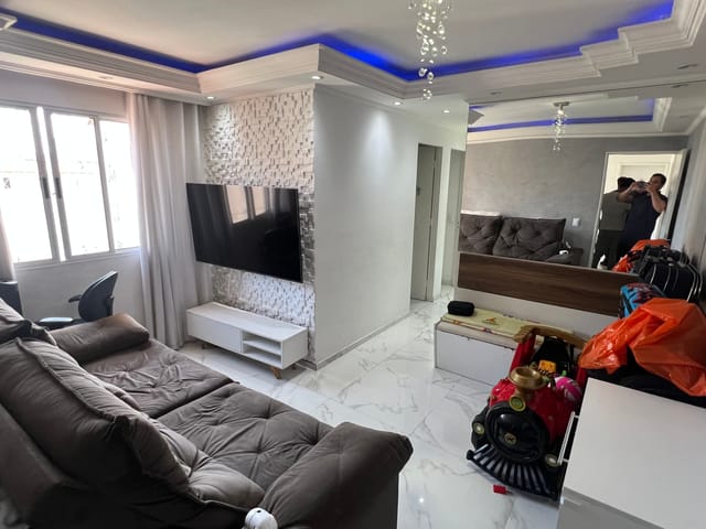 Foto do Apartamento - Apartamento à venda no Condomínio Parque dos Sonhos, 2 quartos, 1 vaga, lazer completo, Ferraz de Vasconcelos | Imobiliária Xavier e Brito