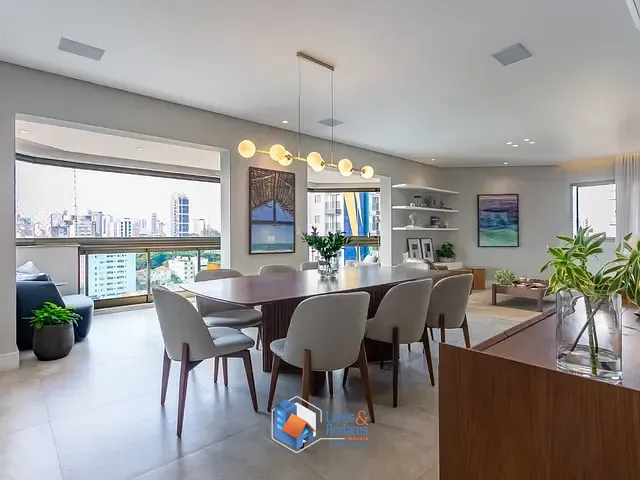 Apartamento com 186m² 3 quartos e 5 banheiros, à venda, no bairro Vila Clementino em São Paulo