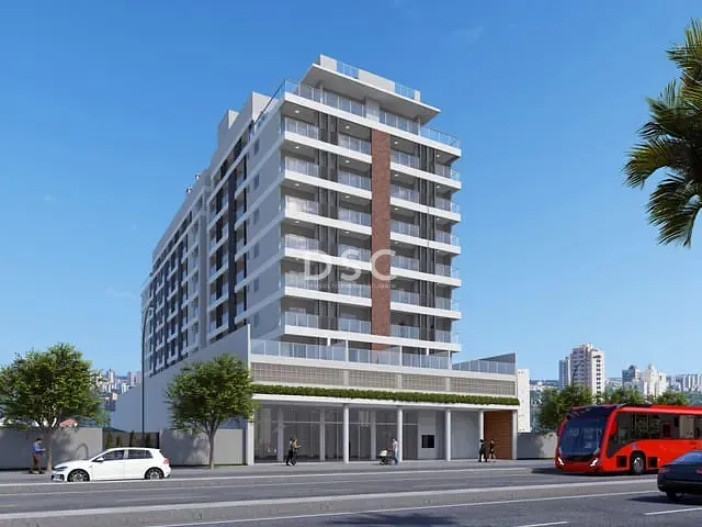 Apartamento com 46m² 1 quarto e 1 banheiro, à venda, no bairro Boa Vista em Curitiba