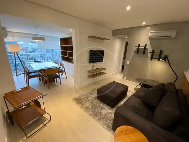 Apartamento com 80m² 1 quarto e 2 banheiros, à venda ou para alugar, no bairro Vila Nova Conceição em São Paulo