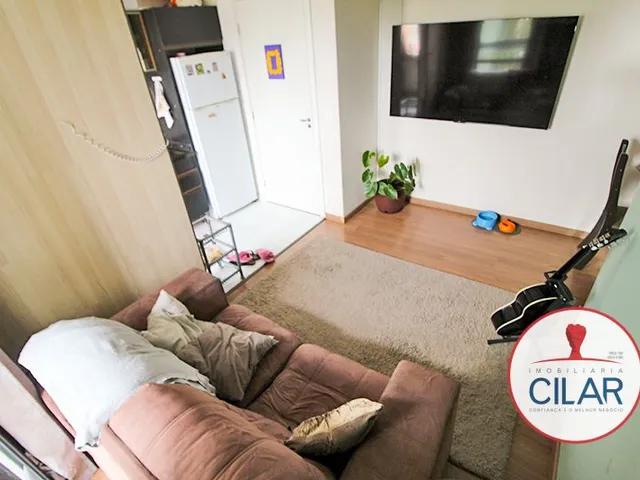 Apartamento 2 quartos e 1 banheiro, à venda, no bairro Jardim Amélia em Pinhais