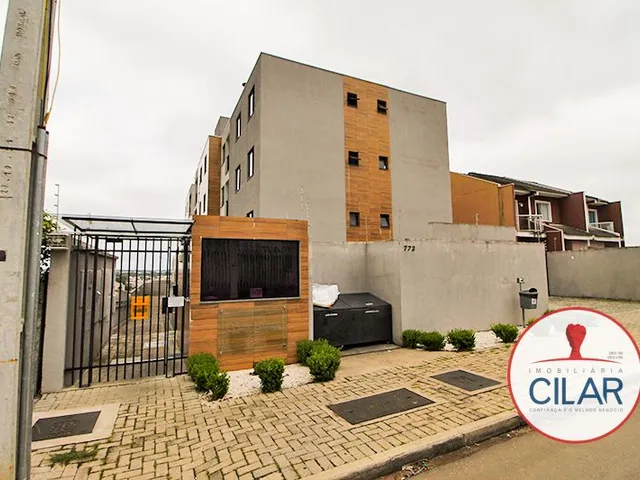 Apartamento 2 quartos e 1 banheiro, à venda, no bairro Jardim Amélia em Pinhais