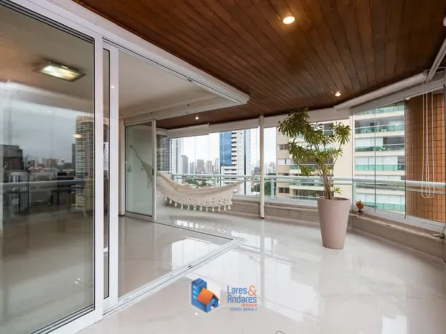 Apartamento com 205m² 4 quartos e 5 banheiros, à venda, no bairro Cidade Monções em São Paulo