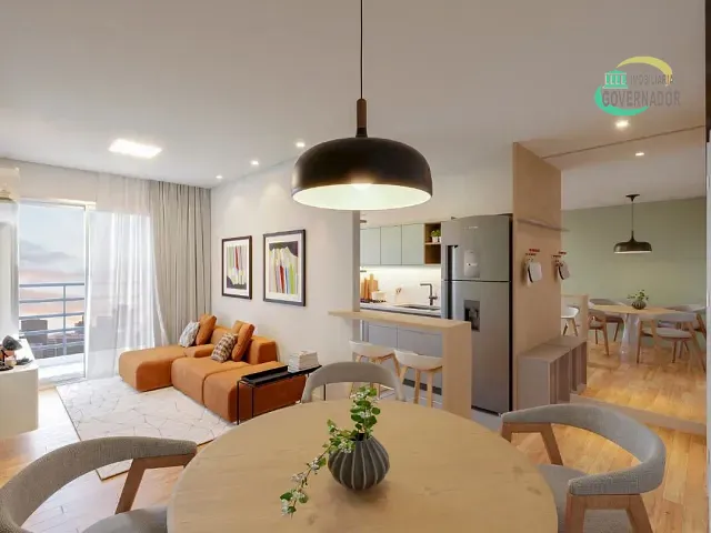 Apartamento com 57m² 2 quartos e 2 banheiros, à venda, no bairro Jardim das Figueiras II em Hortolândia