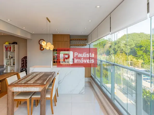 Apartamento com 258m² 3 quartos e 3 banheiros, à venda, no bairro Santo Amaro em São Paulo