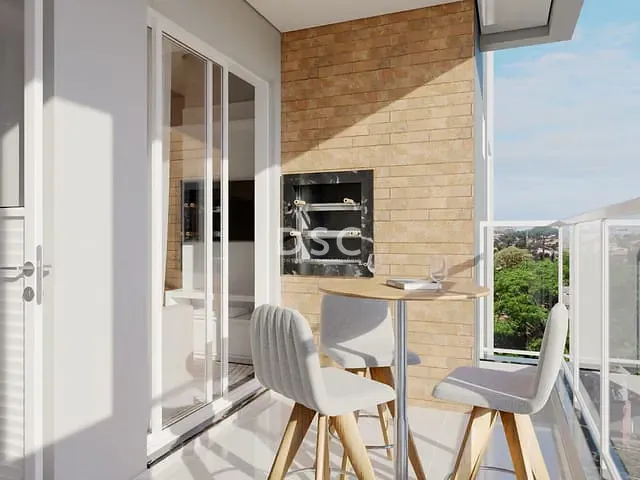Apartamento 2 quartos e 2 banheiros, à venda, no bairro Tingui em Curitiba
