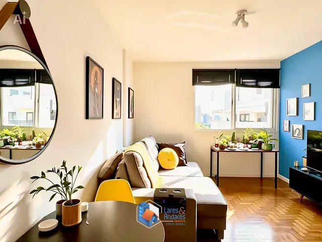 Apartamento com 57m² 2 quartos e 2 banheiros, à venda, no bairro Pinheiros em São Paulo
