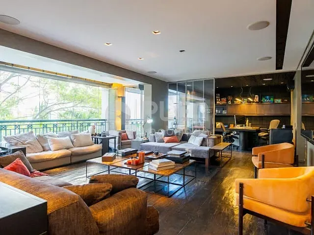 Apartamento 3 quartos e 4 banheiros, à venda, no bairro Brooklin Paulista em São Paulo