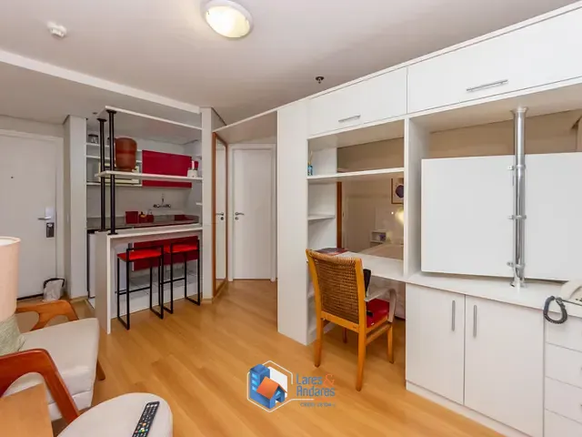 Apartamento com 31m² 1 quarto e 1 banheiro, à venda, no bairro Moema em São Paulo