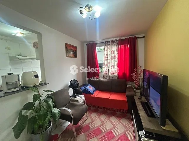 Apartamento com 45m² 2 quartos e 1 banheiro, à venda, no bairro Parque São Vicente em Mauá