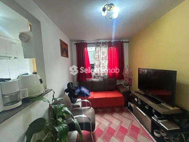 Apartamento com 45m² 2 quartos e 1 banheiro, à venda, no bairro Parque São Vicente em Mauá