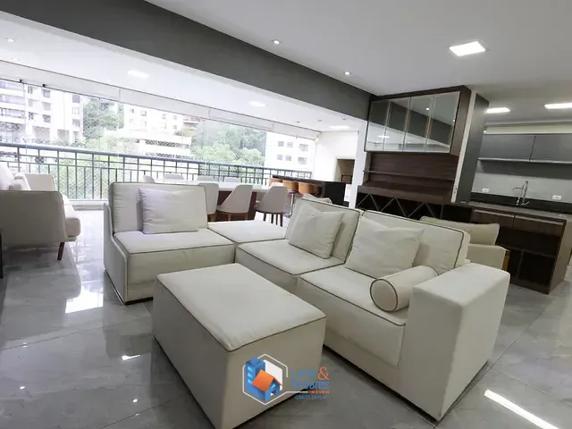 Apartamento com 142m² 3 quartos e 3 banheiros, à venda, no bairro Vila Andrade em São Paulo