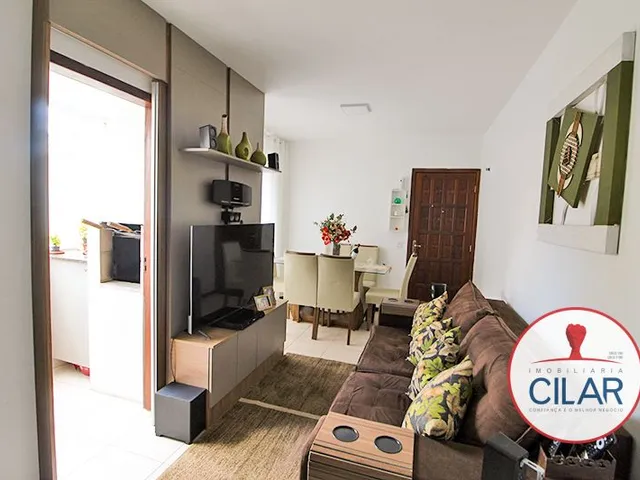 Apartamento 3 quartos e 2 banheiros, à venda, no bairro Capão Raso em Curitiba