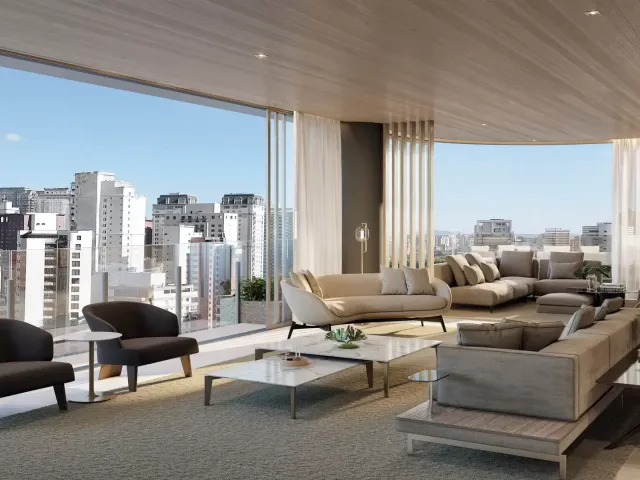 Apartamento com 424m² 4 quartos e 5 banheiros, à venda, no bairro Itaim Bibi em São Paulo