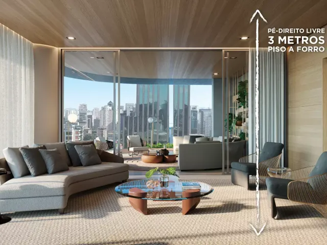 Apartamento com 424m² 4 quartos e 5 banheiros, à venda, no bairro Itaim Bibi em São Paulo