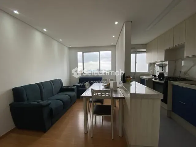 Apartamento com 43m² 2 quartos e 1 banheiro, à venda, no bairro Parque São Vicente em Mauá