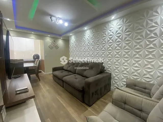 Apartamento com 56m² 2 quartos e 1 banheiro, à venda, no bairro Parque São Vicente em Mauá