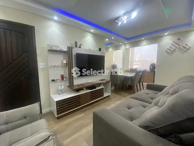 Apartamento com 56m² 2 quartos e 1 banheiro, à venda, no bairro Parque São Vicente em Mauá