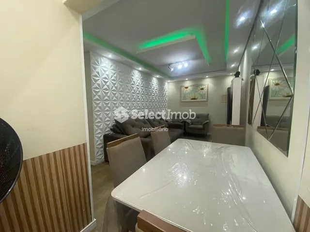 Apartamento com 56m² 2 quartos e 1 banheiro, à venda, no bairro Parque São Vicente em Mauá
