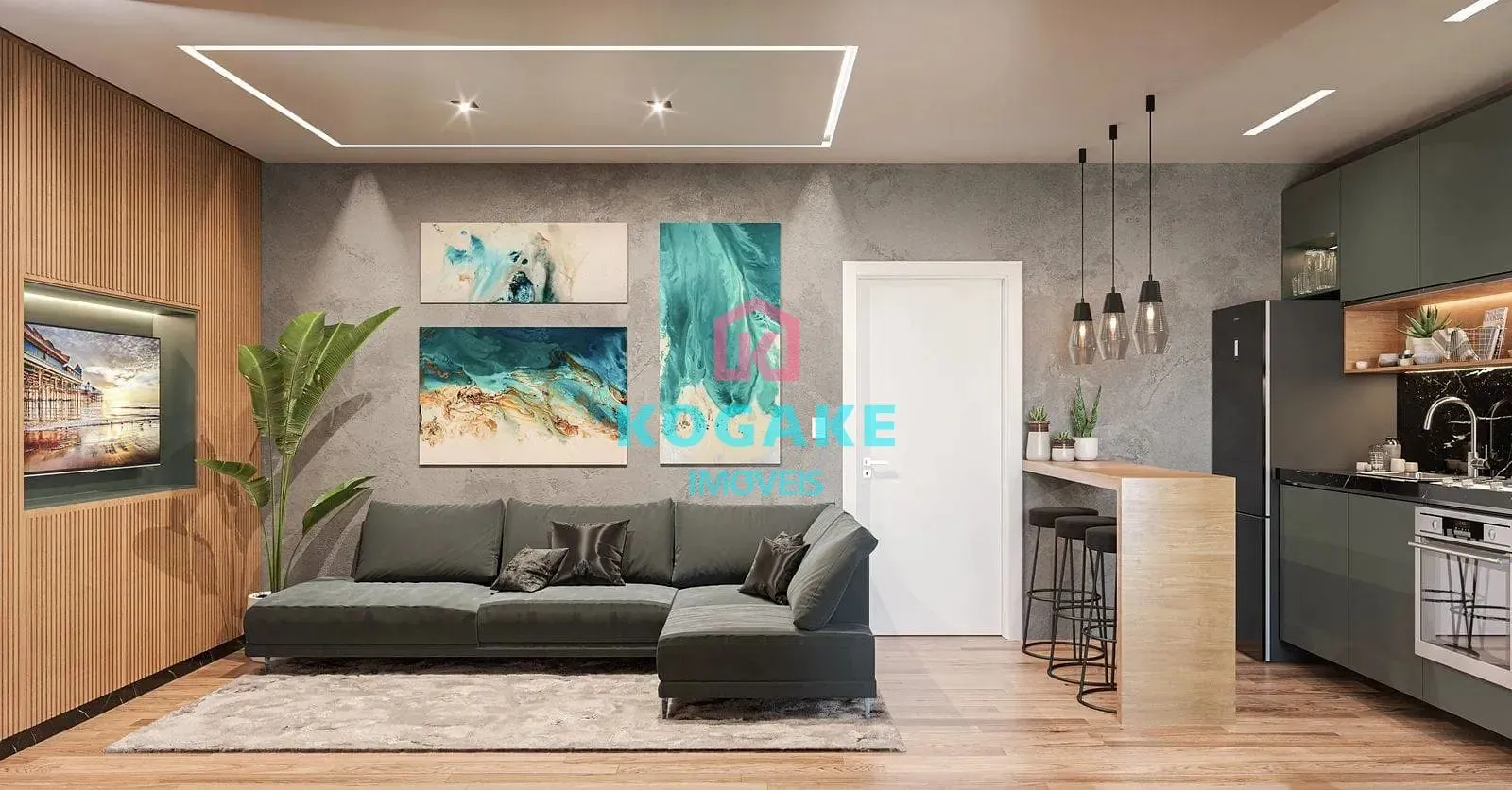 Apartamento, 2 quartos, 62 m² - Foto 1