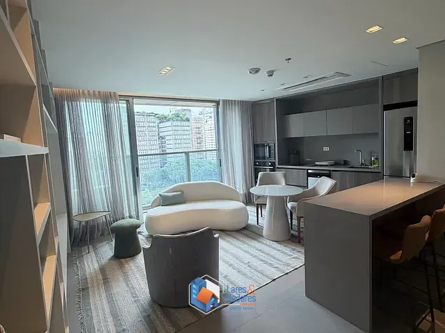 Apartamento com 68m² 2 quartos e 1 banheiro, à venda, no bairro Vila Olímpia em São Paulo