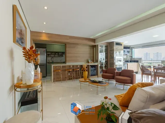 Apartamento com 136m² 3 quartos e 4 banheiros, à venda, no bairro Vila Anastácio em São Paulo