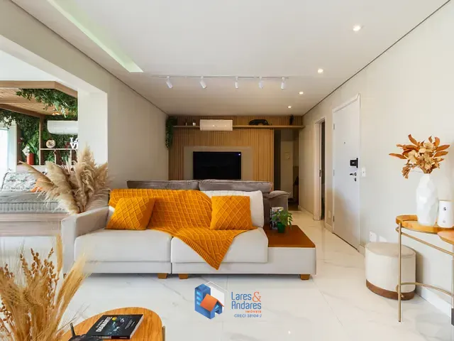 Apartamento com 136m² 3 quartos e 4 banheiros, à venda, no bairro Vila Anastácio em São Paulo
