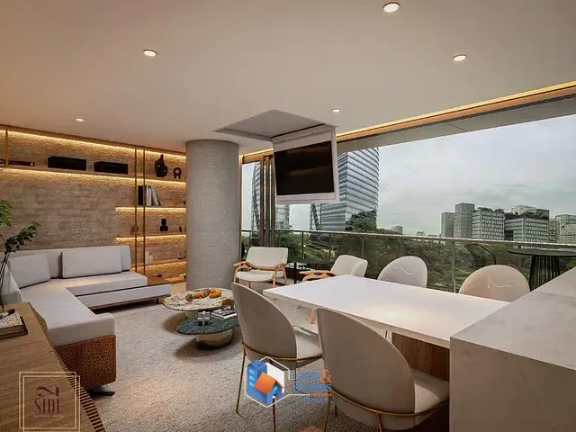 Apartamento com 102m² 2 quartos e 2 banheiros, à venda, no bairro Vila Olímpia em São Paulo
