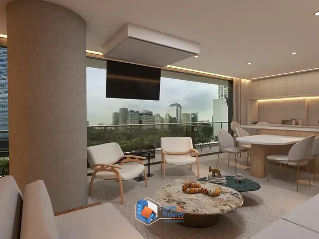 Apartamento com 102m² 2 quartos e 2 banheiros, à venda, no bairro Vila Olímpia em São Paulo
