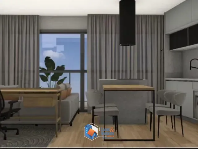 Apartamento com 68m² 1 quarto e 1 banheiro, à venda, no bairro Vila Olímpia em São Paulo
