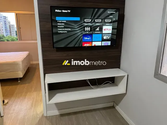 Apartamento 1 quarto e 2 banheiros, à venda ou para alugar, no bairro Cambuí em Campinas