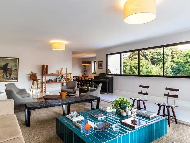 Apartamento com 290m² 4 quartos e 5 banheiros, à venda, no bairro Santa Cecília em São Paulo