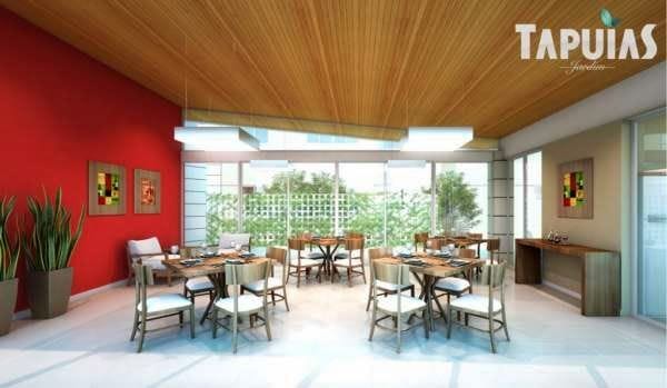 Foto do Apartamento - Apartamento à venda, RESIDENCIAL TAPUIAS, 3 dormitórios, sala em 2 ambientes, cozinha, área de serviço, sacada, banheiro social e 01 vaga de garagem. | Guepardo Imob