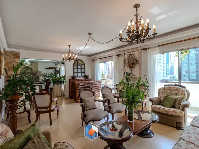 Apartamento com 230m² 4 quartos e 4 banheiros, à venda, no bairro Campo Belo em São Paulo