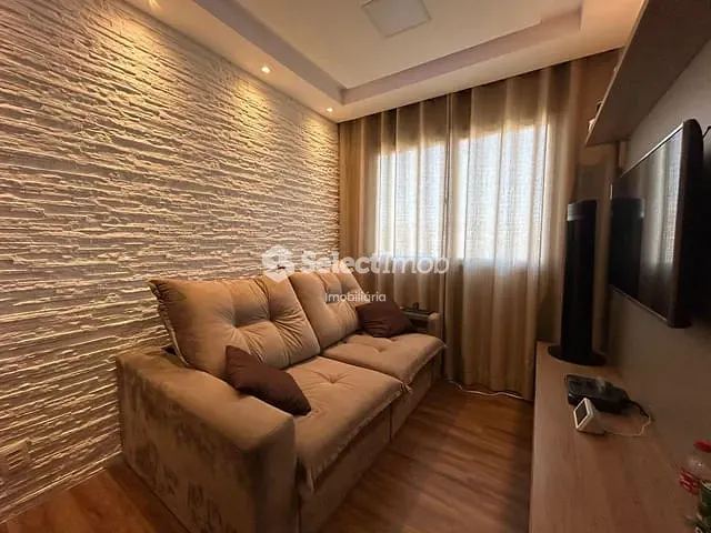 Apartamento com 42m² 2 quartos e 1 banheiro, à venda, no bairro Parque São Vicente em Mauá