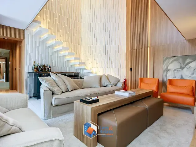 Apartamento com 190m² 3 quartos e 4 banheiros, à venda, no bairro Brooklin em São Paulo